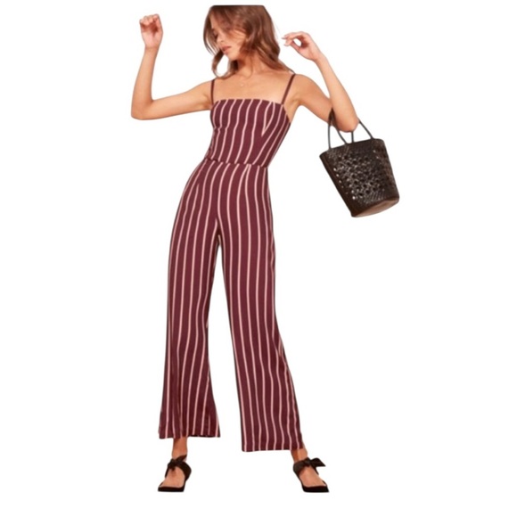 Reformation Guatemala Striped Jumpsuit - Picture 2 of 8